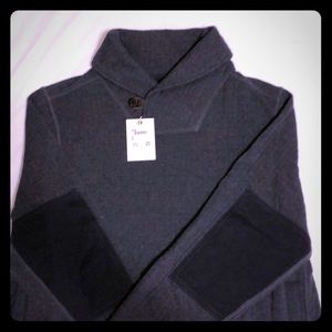 Billy Reid Shawl Collar Pullover Sweater.  Size M